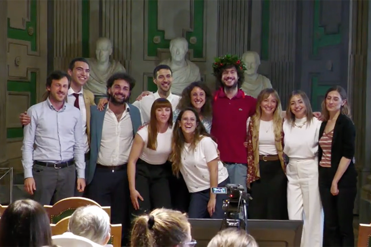 Foto dei finalisti del Premio nazionale GiovedìScienza 2026